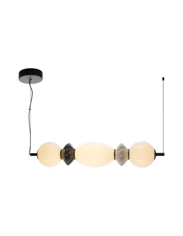 Italux Balos LED Pendant 14W 3000K 1600 lm Matte Black PND-94921-3A-BK