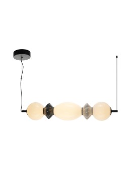 Italux Balos LED Pendant 14W 3000K 1600 lm Matte Black PND-94921-3A-BK