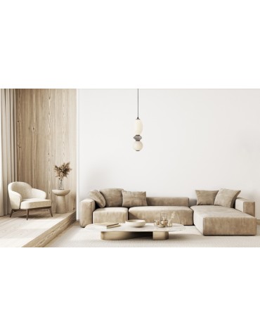 Italux Balos Wisząca LED 12W 3000K 1500 lm Czarny mat PND-94921-2B-BK - produkt 2