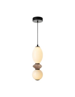 Italux Balos LED Pendant 12W 3000K 1500 lm Black matte PND-94921-2B-BK
