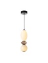 Italux Balos LED Pendant 12W 3000K 1500 lm Black matte PND-94921-2B-BK