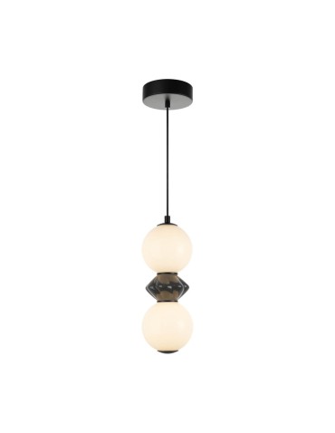 Italux Balos LED Pendant 10W 3000K 1250 lm Matte Black PND-94921-2A-BK