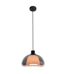 Single pendant lamps - Italux Apiro Pendant 1xE27 Black PND-84638-BK-SG - product 1