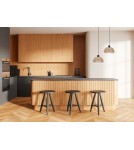 Single pendant lamps - Italux Apiro Pendant 1xE27 Black PND-84638-BK-AMB - product 2