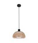 Single pendant lamps - Italux Apiro Pendant 1xE27 Black PND-84638-BK-AMB - product 3