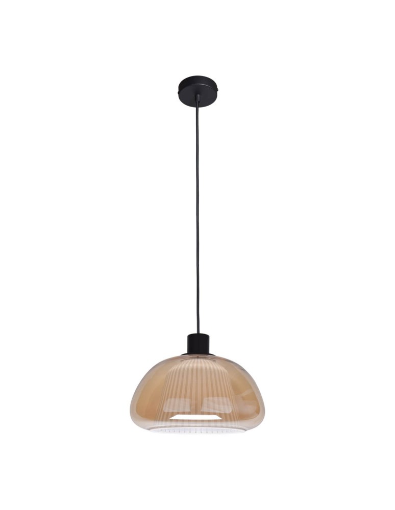 Italux Apiro Wisząca 1xE27 Czarny PND-84638-BK-AMB