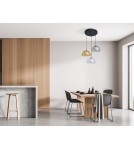 Triple pendant lamps - Italux Ainale Pendant 3xG9 Black PND-54637-3-BK-SG - product 2