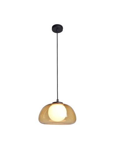 Italux Ainale Wisząca 1xG9 Czarny PND-54637-1-BK-YLL