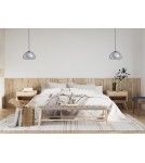 Italux Ainale Wisząca 1xG9 Czarny PND-54637-1-BK-SG