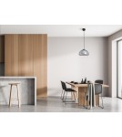 Italux Ainale Wisząca 1xG9 Czarny PND-54637-1-BK-SG