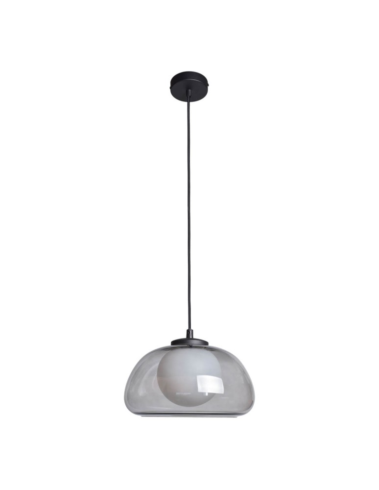 Single pendant lamps - Italux Ainale Pendant 1xG9 Black PND-54637-1-BK-SG - product kolory-swiatla.pl 4