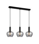 Italux Stabla Wisząca 3xE27 Czarny PND-30084-3-BK-SG