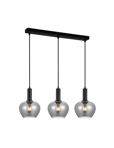 Italux Stabla Pendant 3xE27 Black PND-30084-3-BK-SG