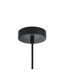 Italux Stabla Wisząca 1xE27 Czarny PND-30084-1-BK-SG