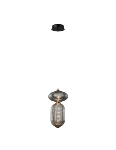 Italux Nico LED Pendant 3000K 294lm Black, antique brass, gold PND-8545-2A-AB-SG
