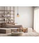 Italux Fanda Wisząca 1xE27 Złoty PND-31882-1-GD-AMB