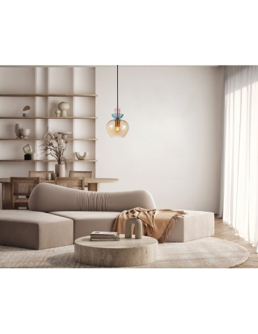 Italux Fanda Wisząca 1xE27 Złoty PND-31882-1-GD-AMB - produkt 2