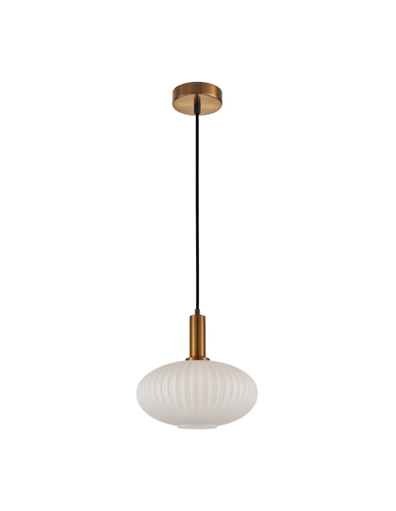 Single pendant lamps - Italux Della Pendant 1xE27 Gold PND-31982-1B-GD - product kolory-swiatla.pl 1
