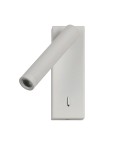 Wall lamps for bedrooms - Italux Cali Wall lamp 3000K 153lm Sandblasted black WL-21017-WH - product 1