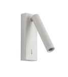 Wall lamps for bedrooms - Italux Cali Wall lamp 3000K 153lm Sandblasted black WL-21017-WH - product 2