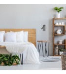 Wall lamps for bedrooms - Italux Cali Wall lamp 3000K 153lm Grey WL-21017-GR - product 2