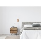 Italux Cali Kinkiet 3000K 153lm Złoty WL-21017-GD