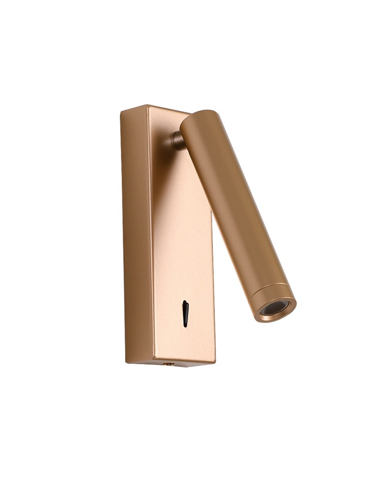 Wall lamps for bedrooms - Italux Cali Wall lamp 3000K 153lm Gold WL-21017-GD - product kolory-swiatla.pl 3