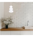 Single pendant lamps - Argon ORLANDO 8824 GU10 (light source not included) / 230V glass, painted steel - product 4