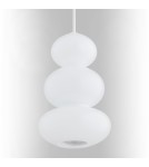 Single pendant lamps - Argon ORLANDO 8824 GU10 (light source not included) / 230V glass, painted steel - product 8