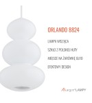 Argon ORLANDO  8824  GU10 (nie zawiera źródła światła) / 230V szkło, stal lakierowana