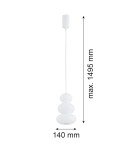 Argon ORLANDO  8824  GU10 (nie zawiera źródła światła) / 230V szkło, stal lakierowana