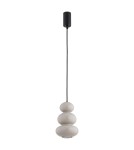 Single pendant lamps - Argon ORLANDO 8825 GU10 (light source not included) / 230V glass, painted steel - product 8