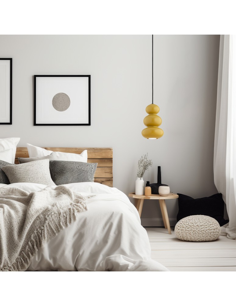 Single pendant lamps - Argon ORLANDO 8826 GU10 (light source not included) / 230V glass, painted steel - product kolory-swiatla.pl 3