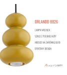Single pendant lamps - Argon ORLANDO 8826 GU10 (light source not included) / 230V glass, painted steel - product 10