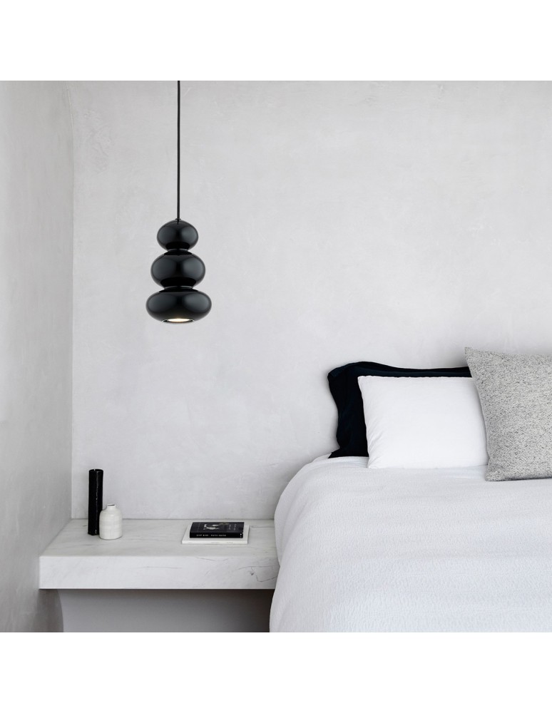 Single pendant lamps - Argon ORLANDO 8827 GU10 (light source not included) / 230V glass, painted steel - product kolory-swiatla.pl 3