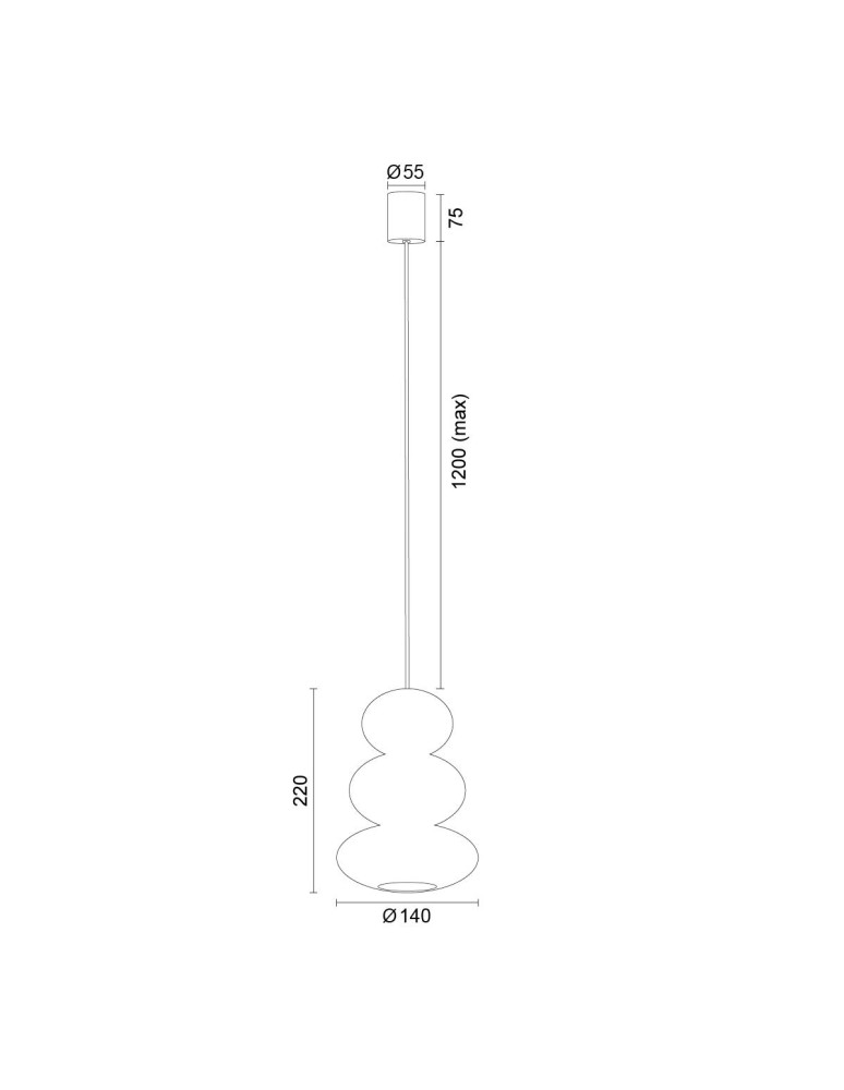 Argon ORLANDO 8827 GU10 (nie zawiera źródła światła) / 230V szkło, stal lakierowana Argon ORLANDO 8827 GU10 (nie zawiera źródła światła) / 230V szkło, stal lakierowana