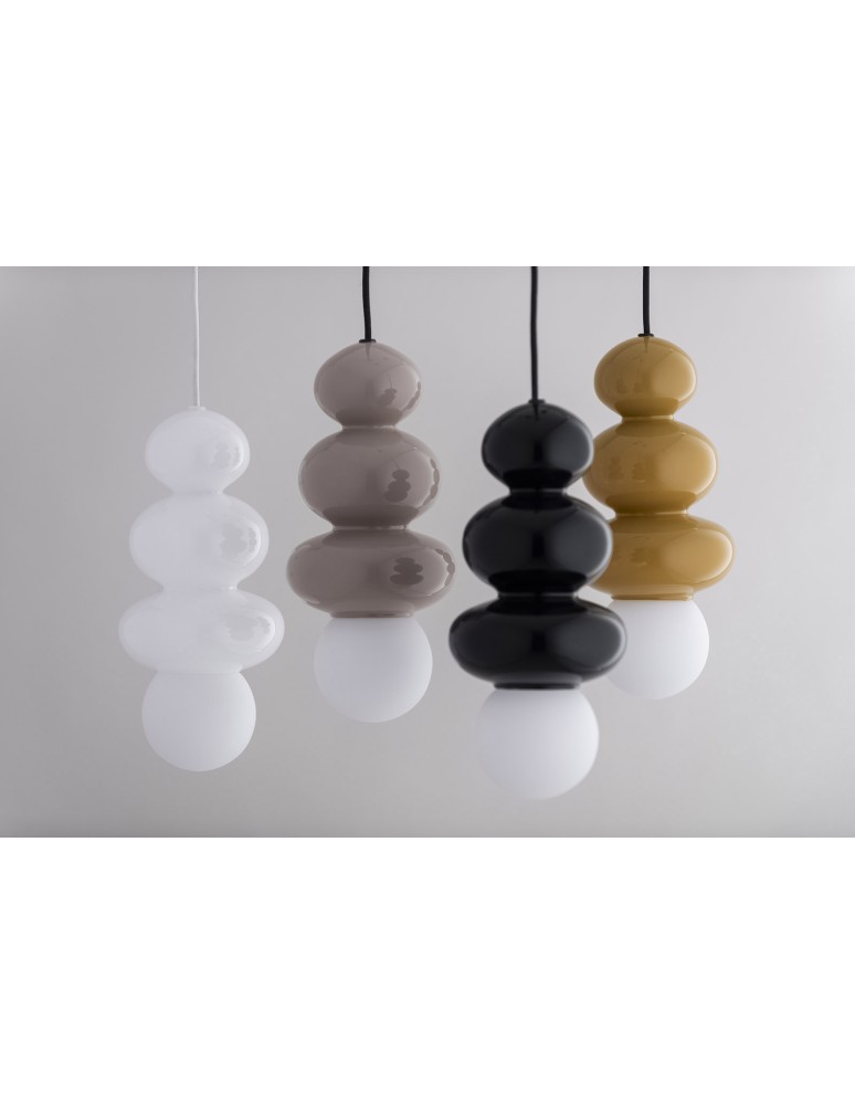 Single pendant lamps - Argon ORLANDO PLUS 8785 G9 (light source not included) / 230V glass, painted steel - product kolory-swiatla.pl 2