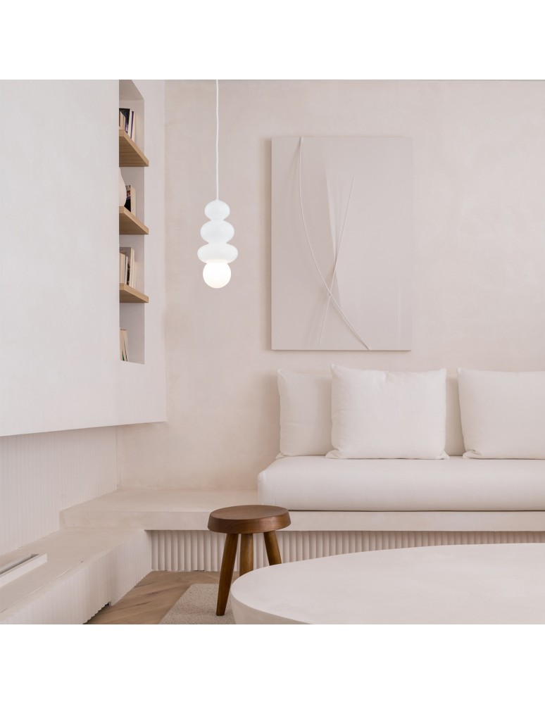 Single pendant lamps - Argon ORLANDO PLUS 8785 G9 (light source not included) / 230V glass, painted steel - product kolory-swiatla.pl 9