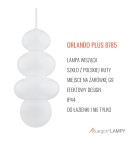 Single pendant lamps - Argon ORLANDO PLUS 8785 G9 (light source not included) / 230V glass, painted steel - product 12