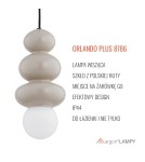 Argon ORLANDO PLUS 8786 G9 (nie zawiera źródła światła) / 230V szkło, stal lakierowana Argon ORLANDO PLUS 8786 G9 (nie zawiera źródła światła) / 230V szkło, stal lakierowana