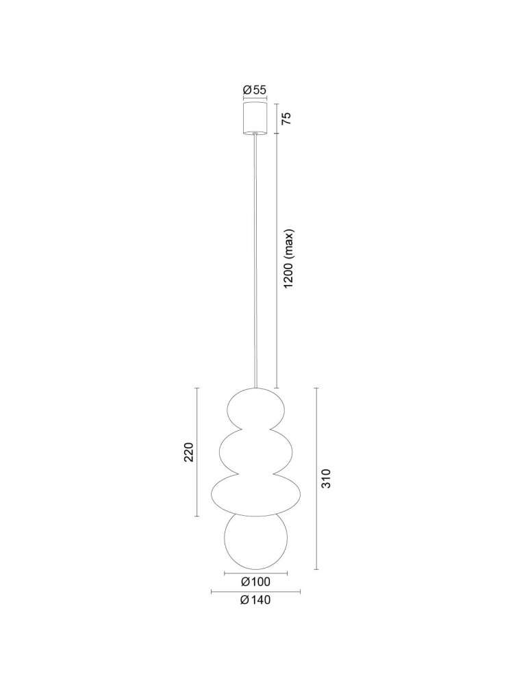 Argon ORLANDO PLUS 8786 G9 (nie zawiera źródła światła) / 230V szkło, stal lakierowana Argon ORLANDO PLUS 8786 G9 (nie zawiera źródła światła) / 230V szkło, stal lakierowana