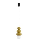 Single pendant lamps - Argon ORLANDO PLUS 8787 G9 (light source not included) / 230V glass, lacquered steel - product 1