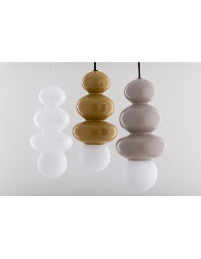Single pendant lamps - Argon ORLANDO PLUS 8787 G9 (light source not included) / 230V glass, lacquered steel - product kolory-swiatla.pl 3