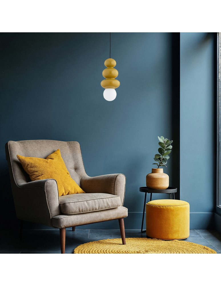 Single pendant lamps - Argon ORLANDO PLUS 8787 G9 (light source not included) / 230V glass, lacquered steel - product kolory-swiatla.pl 4