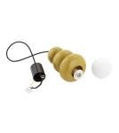 Single pendant lamps - Argon ORLANDO PLUS 8787 G9 (light source not included) / 230V glass, lacquered steel - product 8