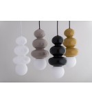 Single pendant lamps - Argon ORLANDO PLUS 8788 G9 (light source not included) / 230V glass, lacquered steel - product 2