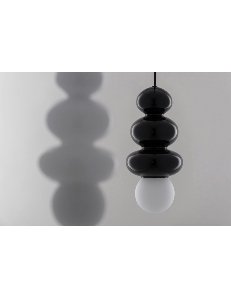 Single pendant lamps - Argon ORLANDO PLUS 8788 G9 (light source not included) / 230V glass, lacquered steel - product kolory-swiatla.pl 3