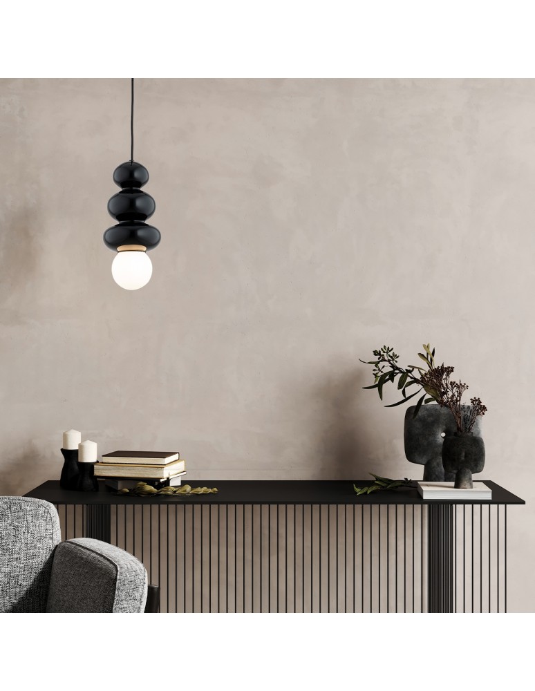 Single pendant lamps - Argon ORLANDO PLUS 8788 G9 (light source not included) / 230V glass, lacquered steel - product kolory-swiatla.pl 4