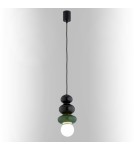 Single pendant lamps - Argon ORLANDO PLUS 8788 G9 (light source not included) / 230V glass, lacquered steel - product 8
