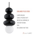 Argon ORLANDO PLUS 8788  G9 (nie zawiera źródła światła) / 230V szkło, stal lakierowana